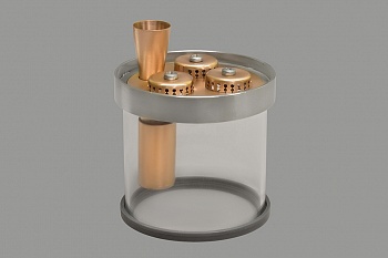 фото Медная тарелка для модульной тарельчатой колонны Д80 серии ВАКУУМ (2)