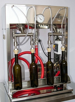 фото Полуавтомат для розлива жидкостей по уровню Fillermatic Gravity+ (температура до +95С)